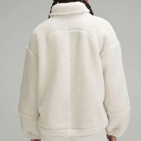 NWT Lululemon Cinchable Fleece Zip-Up